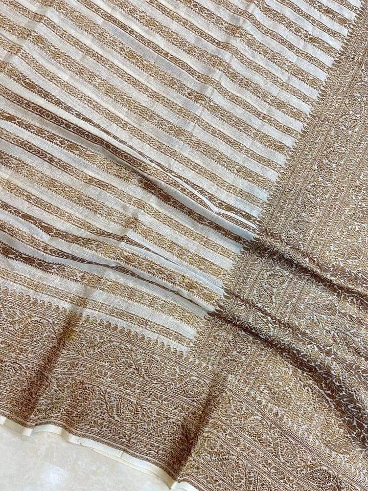 Banarasi Kota Warm Silk Saree With Blouse | Golden Border Saree  in Multiple Colours By Rank Never Retire