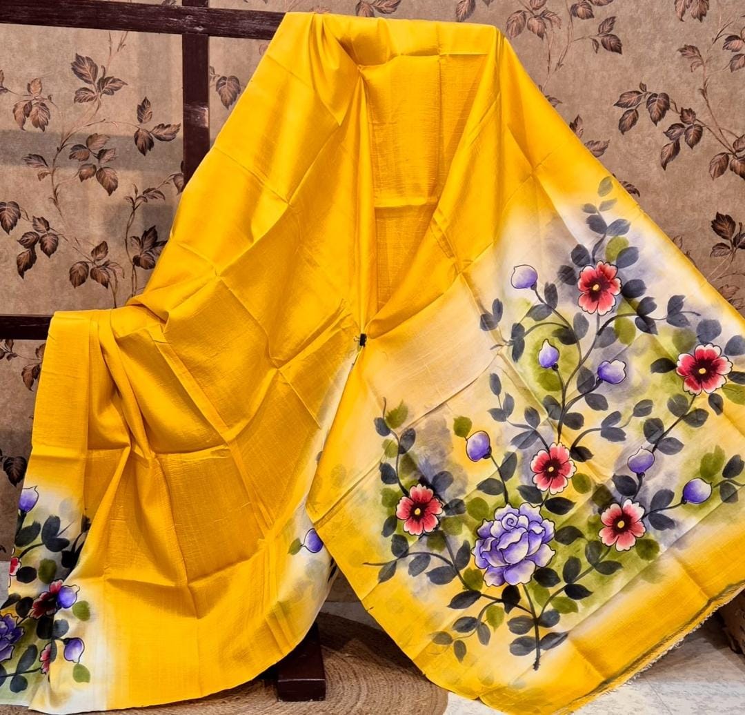 Bishnupuri Batik Bengali Sarees