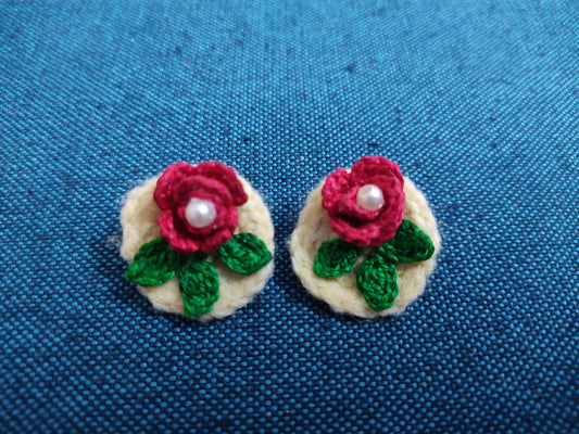 Crochet earrings