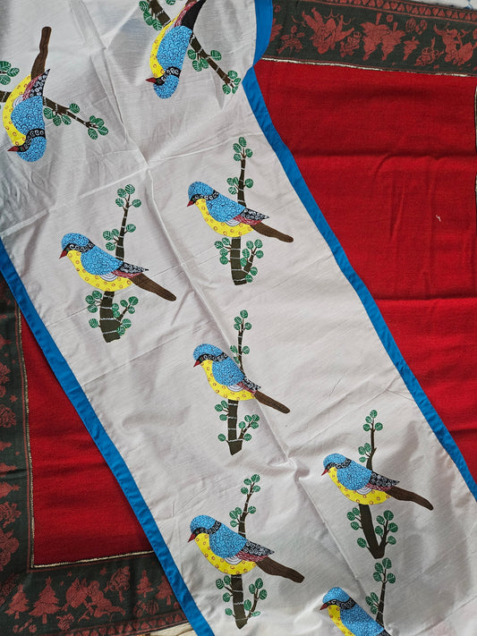 Gond Art Dupatta