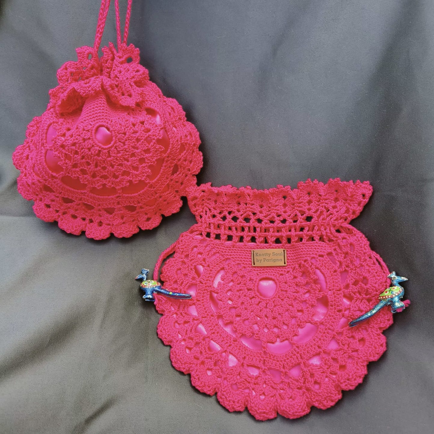 Crochet Victorian Era Purses