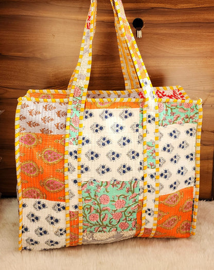 Jaipuri Quilted Patch Work Bags