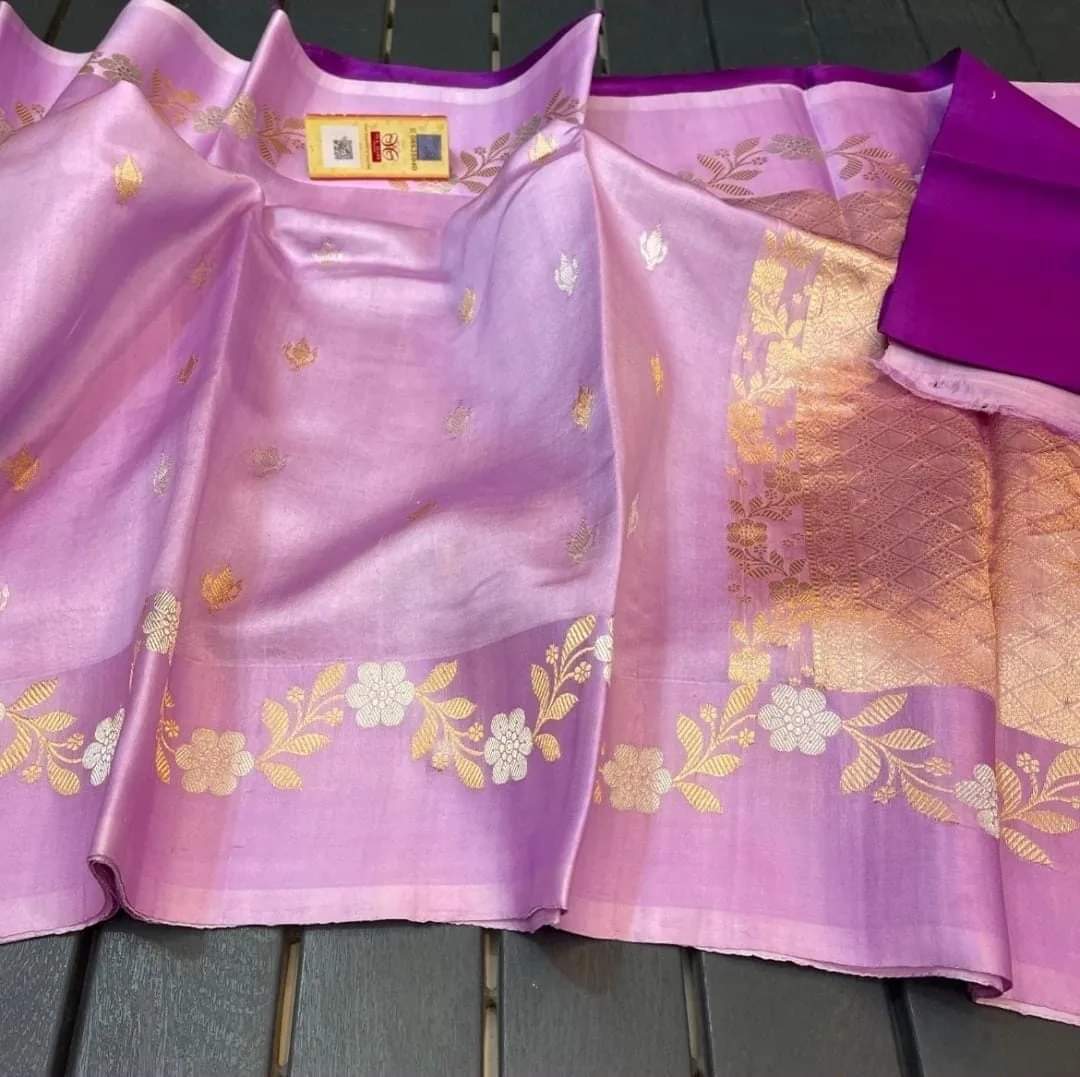 Banarasi Fabric Kora Organza Silk Saree