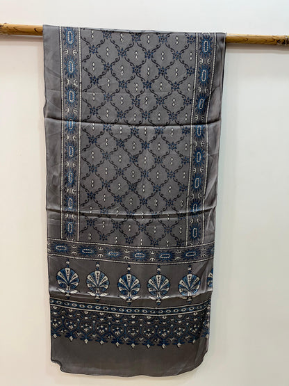 Modal Silk Ajrakh Stoles