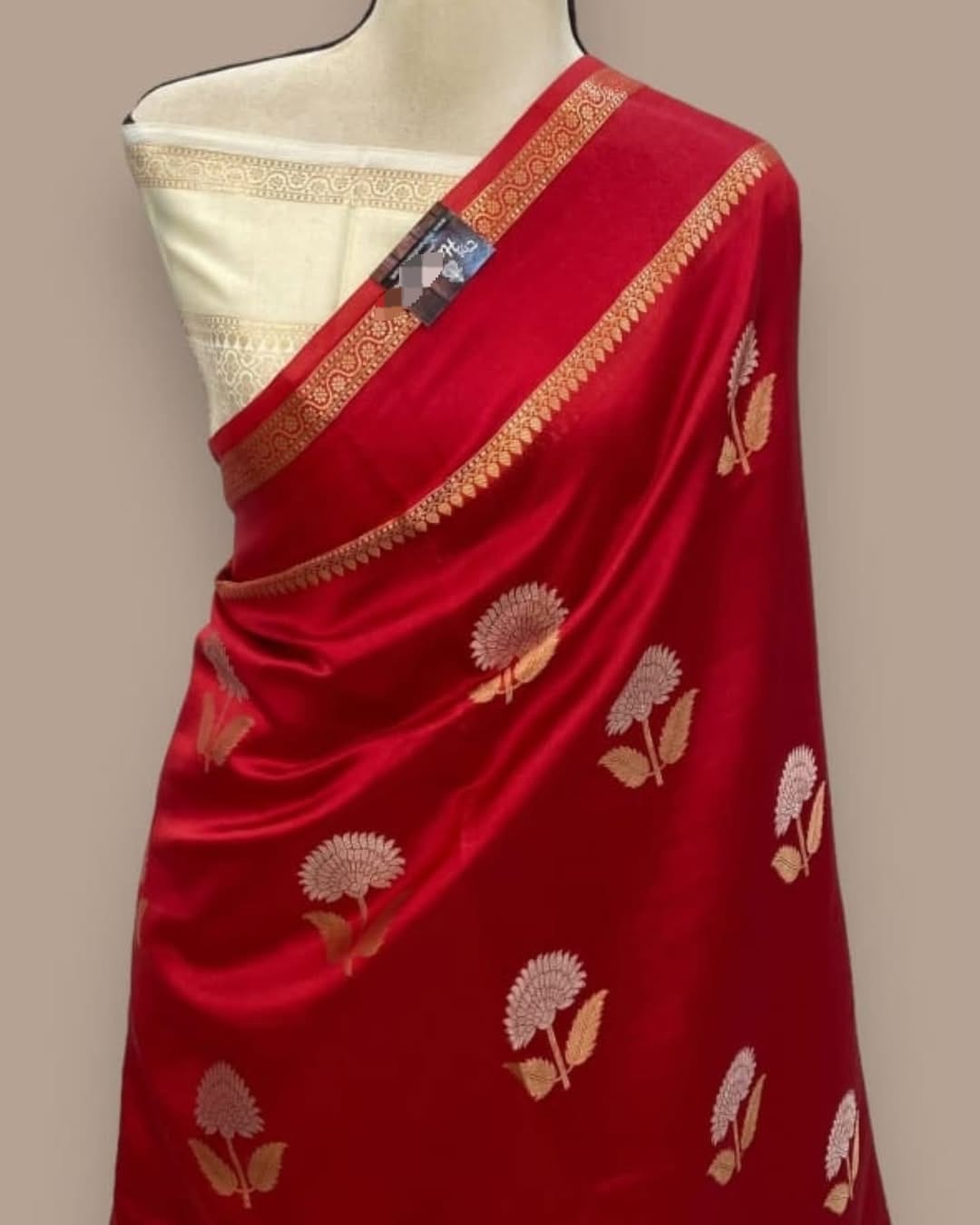 Oh So Warm! Silk Georgette Banarasi Saree