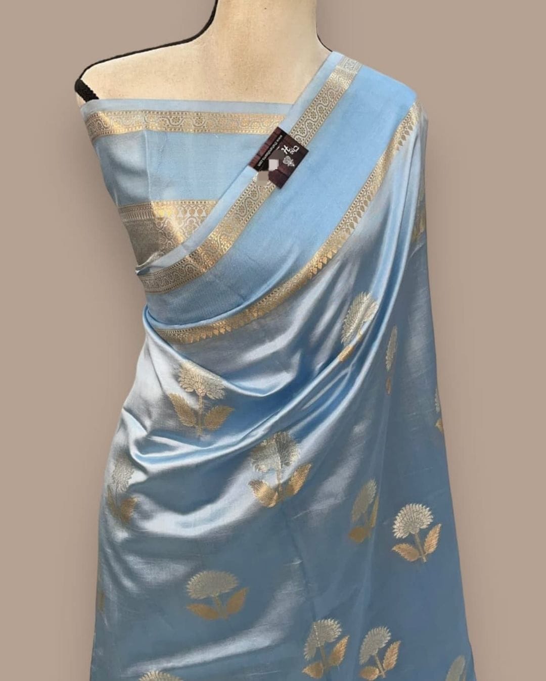 Oh So Warm! Silk Georgette Banarasi Saree