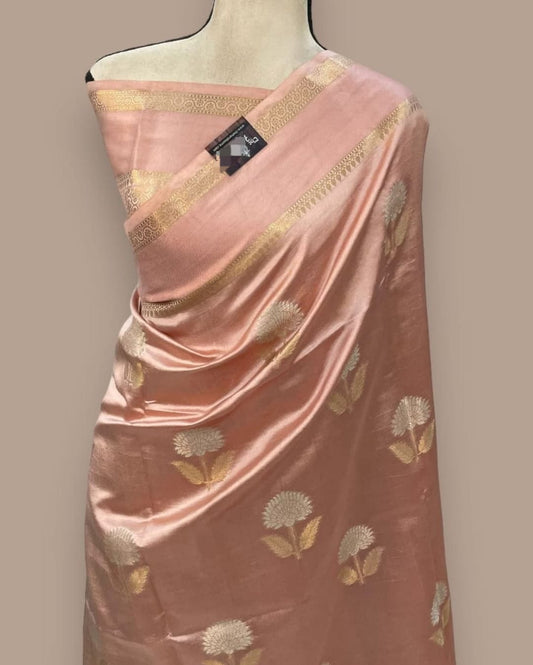 Oh So Warm! Silk Georgette Banarasi Saree