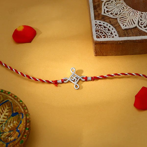 Beautiful Silver Rakhis for Brother