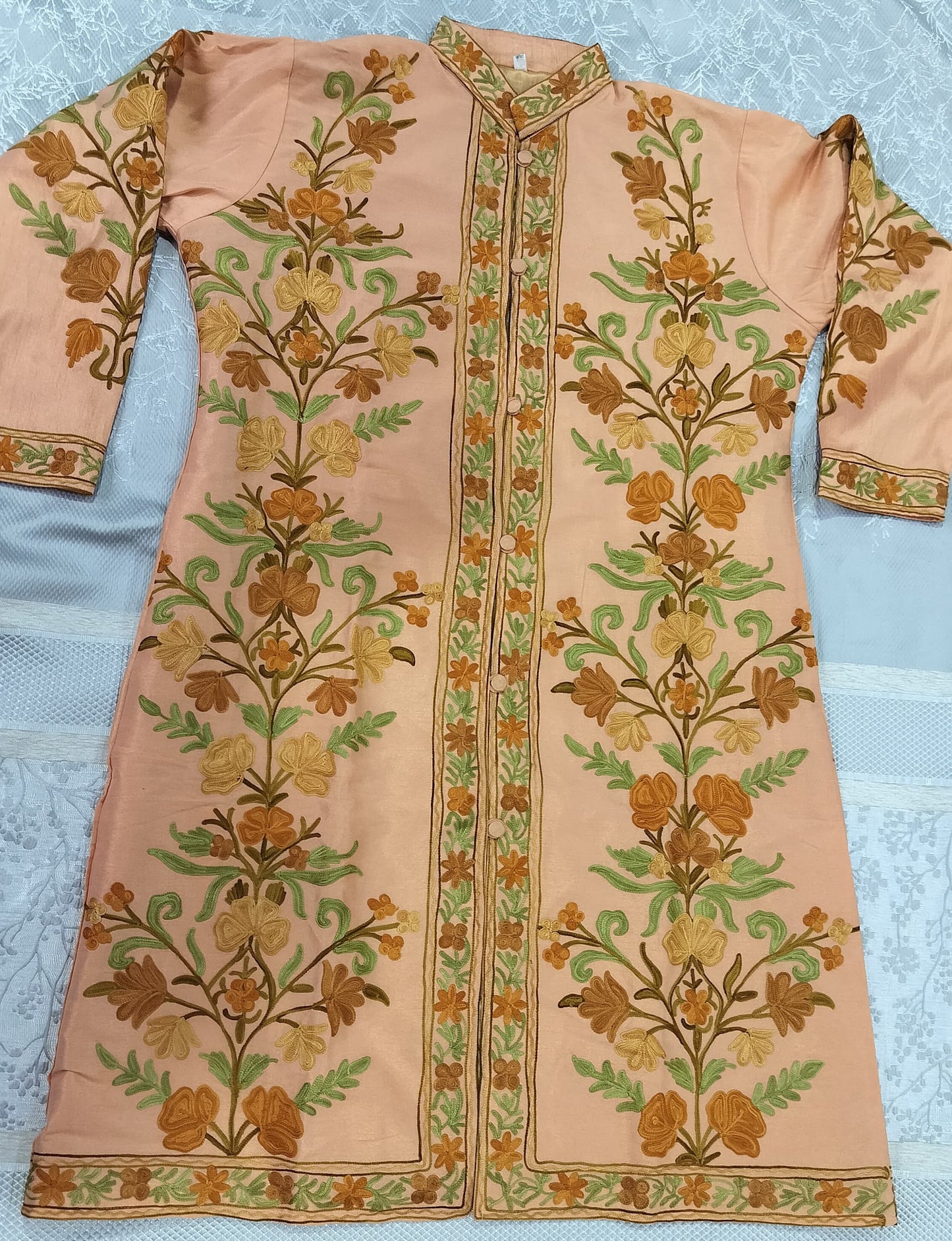 Kashmiri Embroidered SIlk Jackets