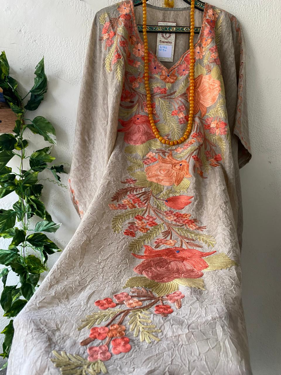 Crushed Cotton Kaftans for Summers