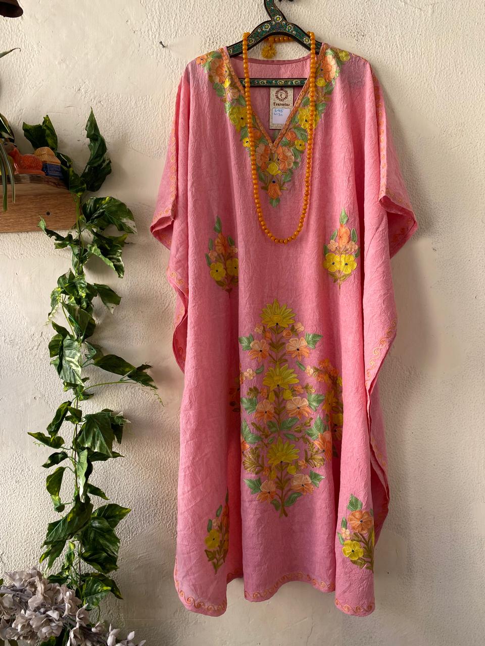 Crushed Cotton Kaftans for Summers