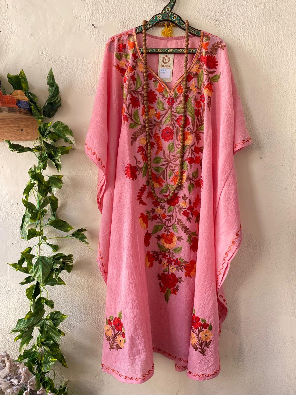 Crushed Cotton Kaftans for Summers