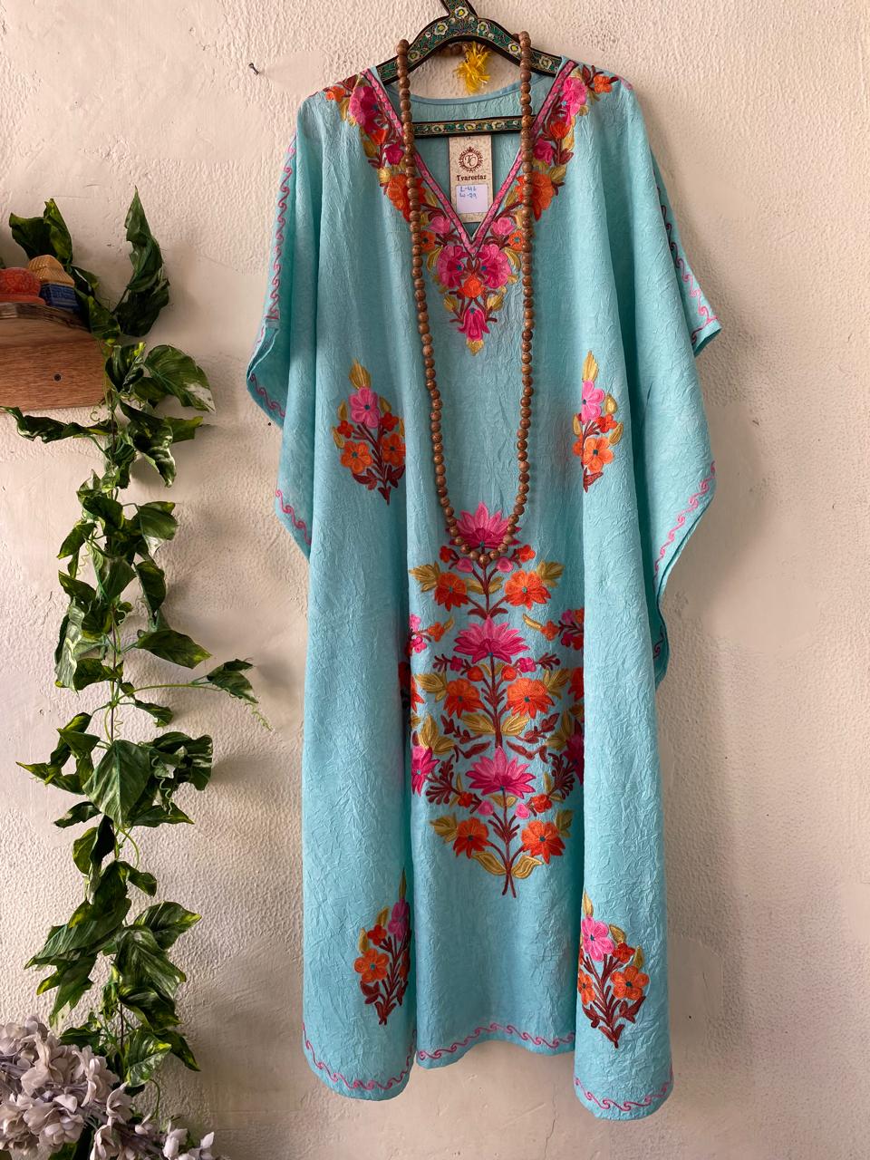 Crushed Cotton Kaftans for Summers