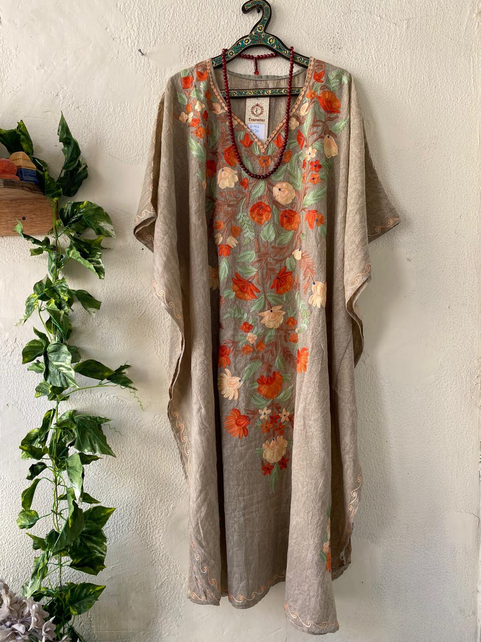 Crushed Cotton Kaftans for Summers