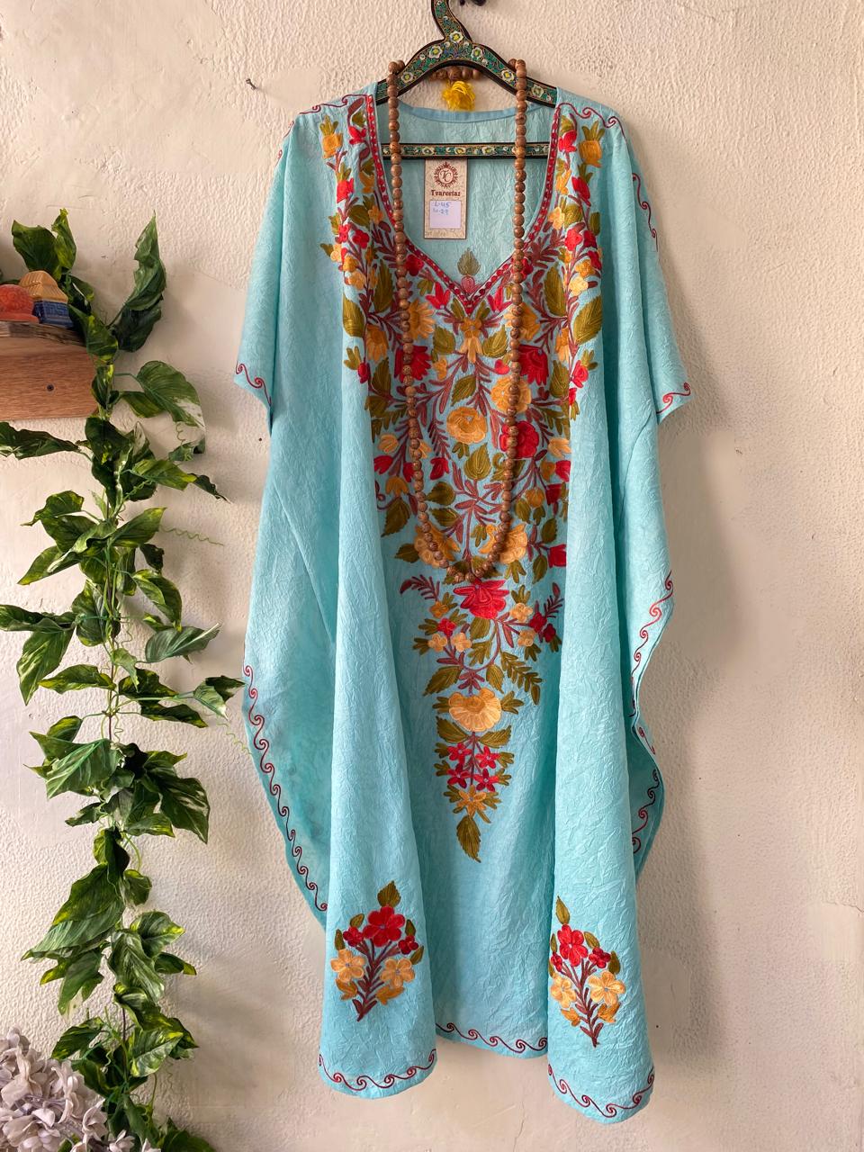 Crushed Cotton Kaftans for Summers