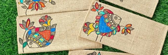 Eco-friendly Jute envelope