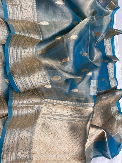 Zari Tissue Banarsi Silk Saree