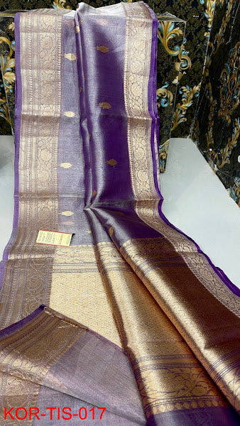 Zari Tissue Banarsi Silk Saree