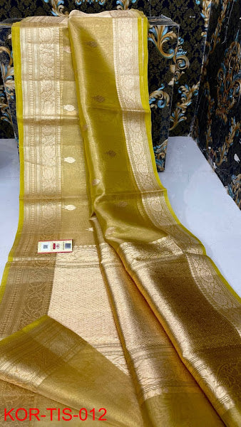 Zari Tissue Banarsi Silk Saree