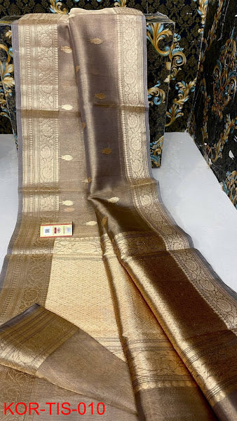 Zari Tissue Banarsi Silk Saree