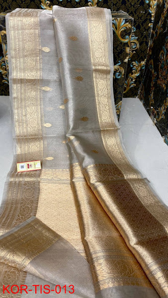 Zari Tissue Banarsi Silk Saree