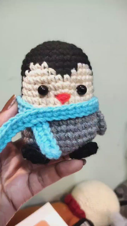 Handknitted Stuff toy Collection- Penguin