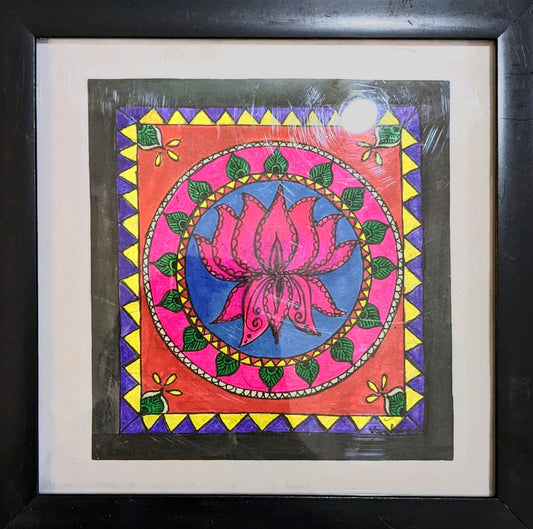 Colorful Acrylic Madhubani Paintings - 6