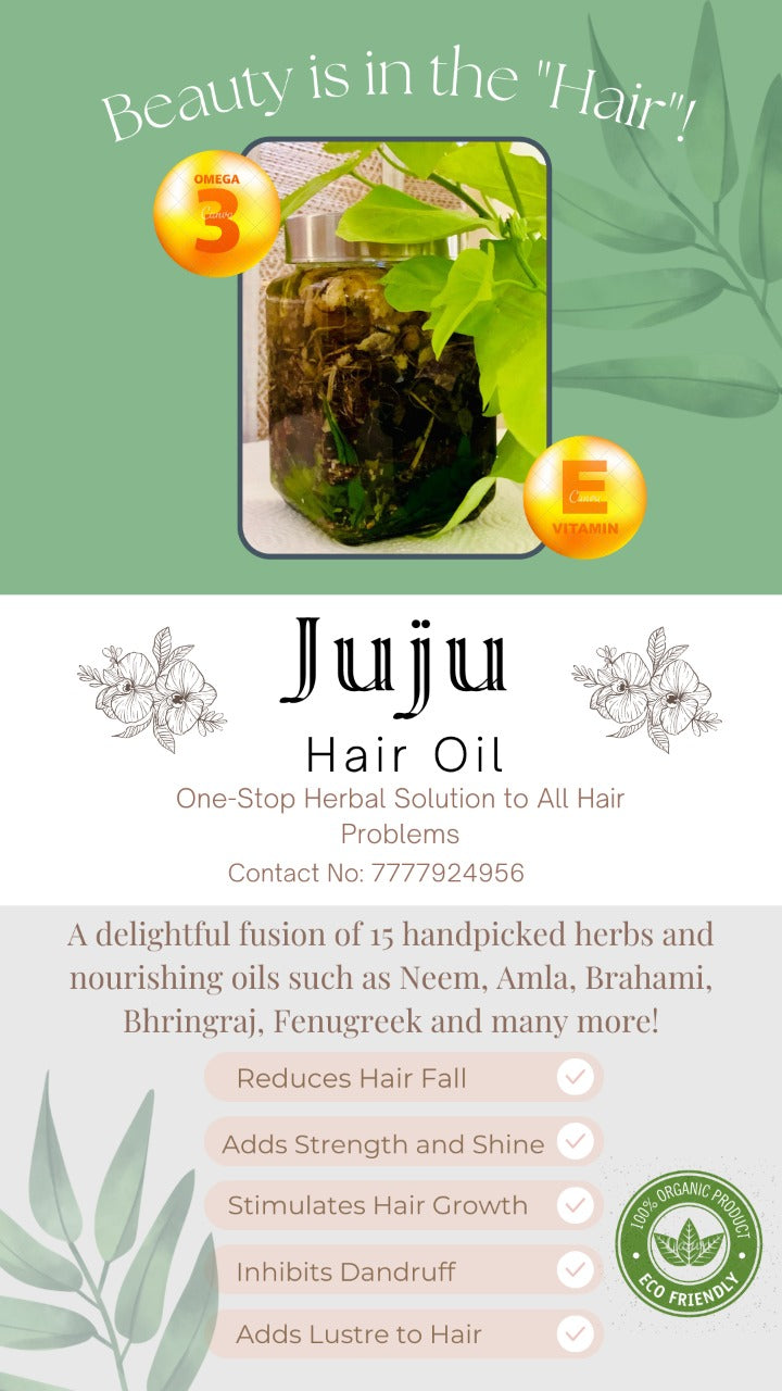 Juju Hair Oil - Natural Hair Care