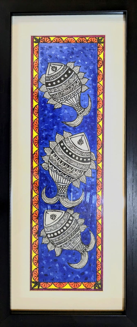 Traditional Indian Folk Art - Madhubani Paintings - 3